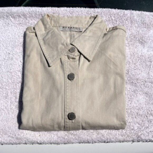 Sleeveless Skirts . Size: Large 14 . Khakis Button Front . 100% Cotton . New - Picture 4 of 4